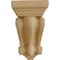 Ekena Millwork 5 1/4"W x 5 1/4"D x 9 1/2"H Devon Traditional Wood Corbel, Alder CORW05X05X09DEAL - alternate 2